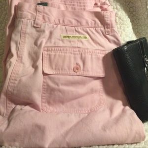 Pink Lauren Ralph Lauren capris. Size 16.